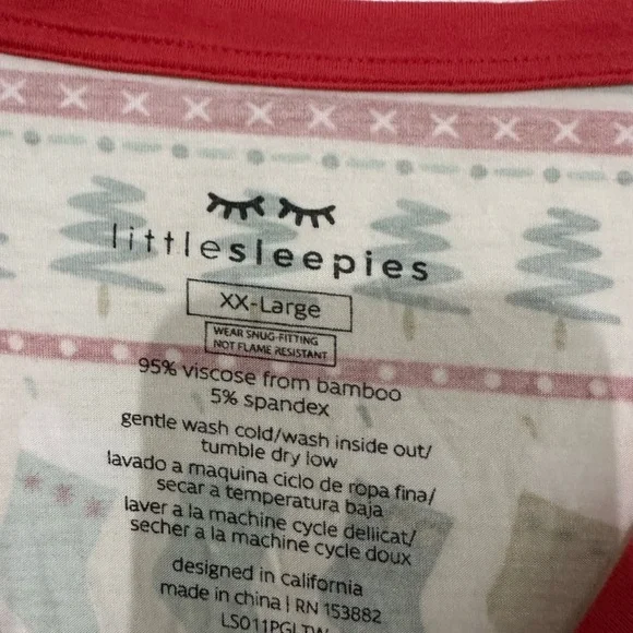 Little Sleepies Fair Isle Pajamas - Picture 5 of 6